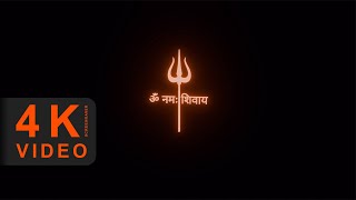 4K Worship Video  Om Namah Shivay  4K Screensaver Video  Ultra HD Video  4kscreen [upl. by Einnaoj]