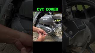 Crankcase cover CVT cover Honda Click 125 [upl. by Coussoule968]