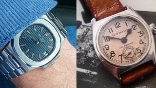 A Watch Collection of Vintage Wittnauer Max Bill Junghans amp A Patek Nautilus  COLLECTION REVIEW [upl. by Ellyn]