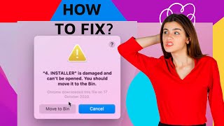 How to Fix quotApp is damaged and can’t be opened You should move it to the Trash Errorquot on Mac 2924 [upl. by Nonnel]