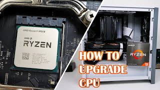 How To Upgrade Your CPU Step By Step  AMD Ryzen CPU Installation 2022 [upl. by Englebert]