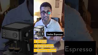 Top 3 Espresso Coffee Machines India shorts coffeemachine coffee shortsfeed bigbrothertalking [upl. by Geier]