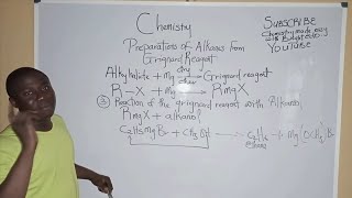 Preparation of alkanes from grignard reagent [upl. by Zobkiw]