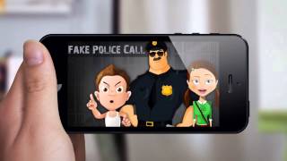 FAKE POLICE CALL A FREE APPLE AND ANDROID APP [upl. by Mcafee]