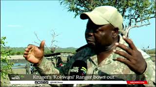 Kruger National Parks Kokwani Ranger bows out after 30 years of service [upl. by Nylcoj]