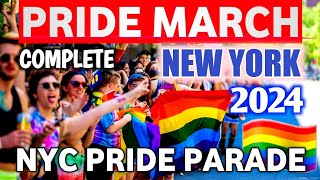 đźŚ NYC PRIDE MARCH 2024 đźŹłď¸Źâ€ŤđźŚ LIVE NYC Pride Parade 2024 đźŹłď¸Źâ€Ťâš§ď¸Ź [upl. by Ajit650]