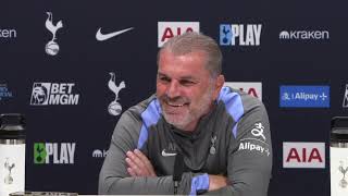 quotGRAY BERGVALL MOORE WILSON PAPE RADU ARE READYquot PRESS CONFERENCE Postecoglou Coventry Spurs [upl. by Nolubez375]