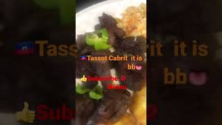 Tassot Cabrit haitianfood cooking shorts haitiancuisine viralshorts haitianheritaj [upl. by Jurgen292]