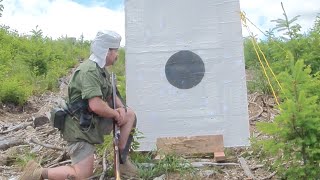 The 1800 Pattern Baker Rifle Shooting at 300yds [upl. by Neenahs]