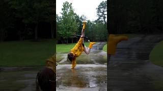 Tom Holland’s dance to umbrella in the RAIN umbrella dance tomholland [upl. by Ynaffet]