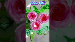 Making 3 Roses by pepper serviettes 🌿🌹youtubeshorts creativeart artandcraft peparflower [upl. by Neelloc]