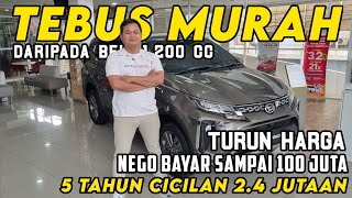 AWAS BAYAR KEMAHALAN ‼️ DAIHATSU TERIOS 2024 TURUN HARGA NEGO BAYAR MOBIL 100 JUTAAN ‼️ [upl. by Ceevah]