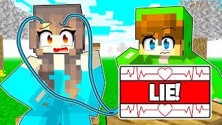 Using LIE DETECTOR on my CRUSH in Minecraft Tagalog [upl. by Ahsima104]