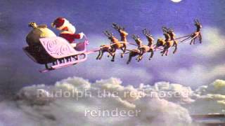 Rudolph the Red Nosed Reindeer LYRICS VIDEO [upl. by Gnolb843]