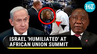 Israel breathes fire over its diplomat being kicked out from African Union Summit  Watch [upl. by Adnolay]