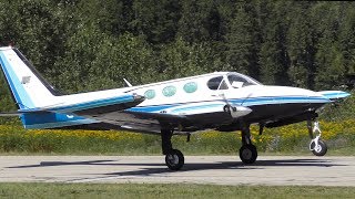 Cessna 340 Takeoff [upl. by Eruza100]