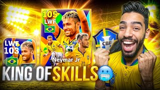 I BOUGHT NEYMAR JR PACK 103 RATED AND HE WAS UNSTOPPABLE 🥶🔥eFootball 25 mobile [upl. by Bolt817]