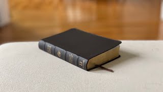 Smallest Premium Bible 2023 Compact ESV Bible in Buffalo Leather Review [upl. by Nayk]