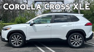 2023 Toyota Corolla Cross Full Review  Styling Engine Transmission Cargo Measurements and more [upl. by Enilraep]