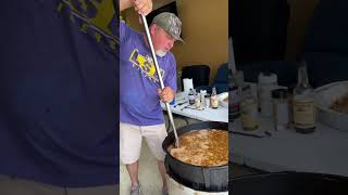 15 Gallon Jambalaya HOW TO COOK A 15 GALLON JAMBALAYA [upl. by Nasho]