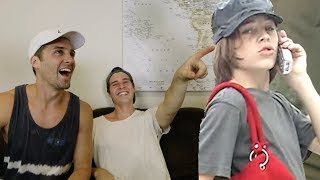 Reacting To Childhood Videos with CODY JOHNS [upl. by Carola]