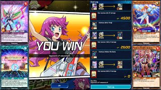 YuGiOh Duel LinksRomin Kassidy reduces Prioria Sweetalinas LP to exactly 0 [upl. by Tyson]