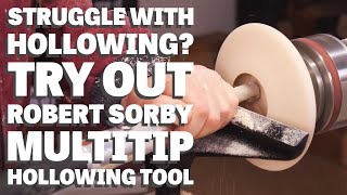 Crafting a Squash Form with the Robert Sorby MultiTip Hollowing Tool [upl. by Samalla]