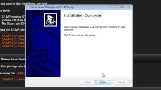 SAMP Scripting for Beginners Tutorial Series  Part 1  Installing the Client [upl. by Aimo596]