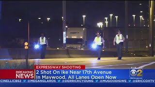 Two Wounded In Eisenhower Expressway Shooting [upl. by Adaminah]