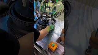 Hub motor assembly process Good tools and machinery make work easy [upl. by Ely600]