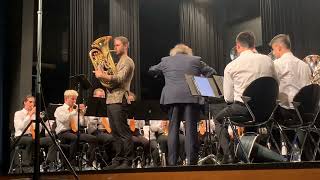 Carmen Fantasy Solo for Euphonium Klemens Vetter and Brass Band Ivan Meylemans [upl. by Adnamas]