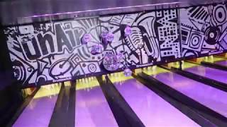 My new Home Bowling Alley  Andys BOWL 2018 [upl. by Alekat789]