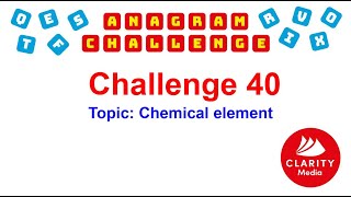 Anagram Challenge 40 Metal [upl. by Lejna133]