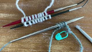 Crochet provisional caston amp adding the missing stitch [upl. by Aleece200]