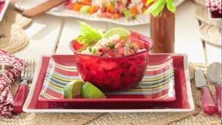 Bahamian Conch Salad for Your Beach Theme Party  Pottery Barn [upl. by Eisus]