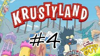 KC Plays  The Simpsons Tapped Out  Krustyland  Part 4 [upl. by Emelun720]