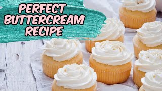 Buttercream frosting recipe  tips tricks and recipe for smooth frosting [upl. by Moor]