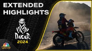 Stage 12  2024 Dakar Rally  EXTENDED HIGHLIGHTS  11924  Motorsports on NBC [upl. by Rebhun]