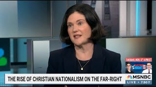 MSNBC Baptist leader on Christian nationalism coinciding with the rise of the MAGA movement [upl. by Aerdnak]