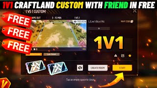 1v1 craftland custom with friend in free  craftland 1v1 custom unlimited ammo map code [upl. by Helene254]