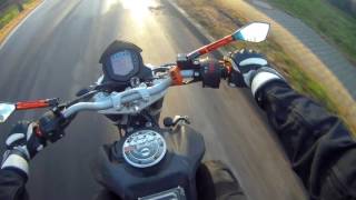 Duke 125 test drive with bigbore Athena 160 [upl. by Okimat]