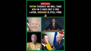 PUTIN THOUGHT HE WILL TAKE KIEV IN 3 DAYS BUT 3 YRS LATER UKRAINE IS STILL FREEnews ukrainwar [upl. by Yenar211]