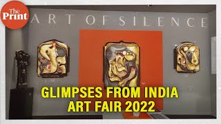 India Art Fair returns after 2year Covid break The highlights [upl. by Hagile]