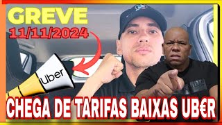 URGENTE GREVE DOS MOTORISTAS UBER uber 99pop motorista99pop [upl. by Amandi590]