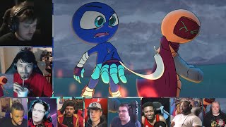 Gildedguy vs Oxob  Story 6 Full Animated Fight REACTION MASHUP1720 [upl. by Annaiviv]