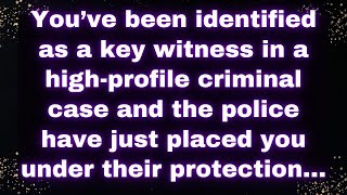 😱 You’ve been identified as a key witness in a highprofile criminal case and the police have [upl. by Siramad]