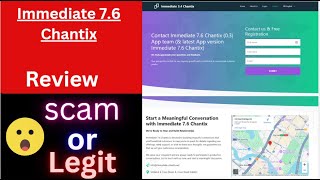 Immediate 76 Chantix Review THIS IS A SCAM Scammed By Immediate 76 Chantix  Report Them Now [upl. by Enaelem]