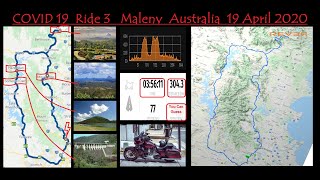 Brilliant Scenic Glavs World Motorcycle Ride to Maleny in Australia [upl. by Daggna]