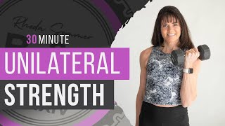 30 min Dumbbell STRENGTH To Sculpt Pretty Muscles  A Workout for Women Over 40 [upl. by Lainey114]