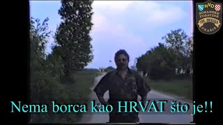 TUNJA MAKARIĆ  DOM SVOJ BRANE POSAVSKI HRVATI RATNA PJESMA【ENG SUB】 [upl. by Peedsaj540]